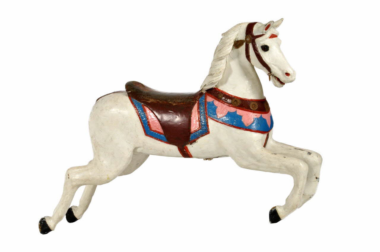 Gustave Bayol cheval de bois Allemagne 1890 1988.6.62.2 Photo Mucem