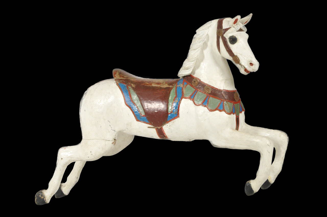 Gustave Bayol cheval de bois Allemagne 1890 1988.6.62.3 Photo Mucem