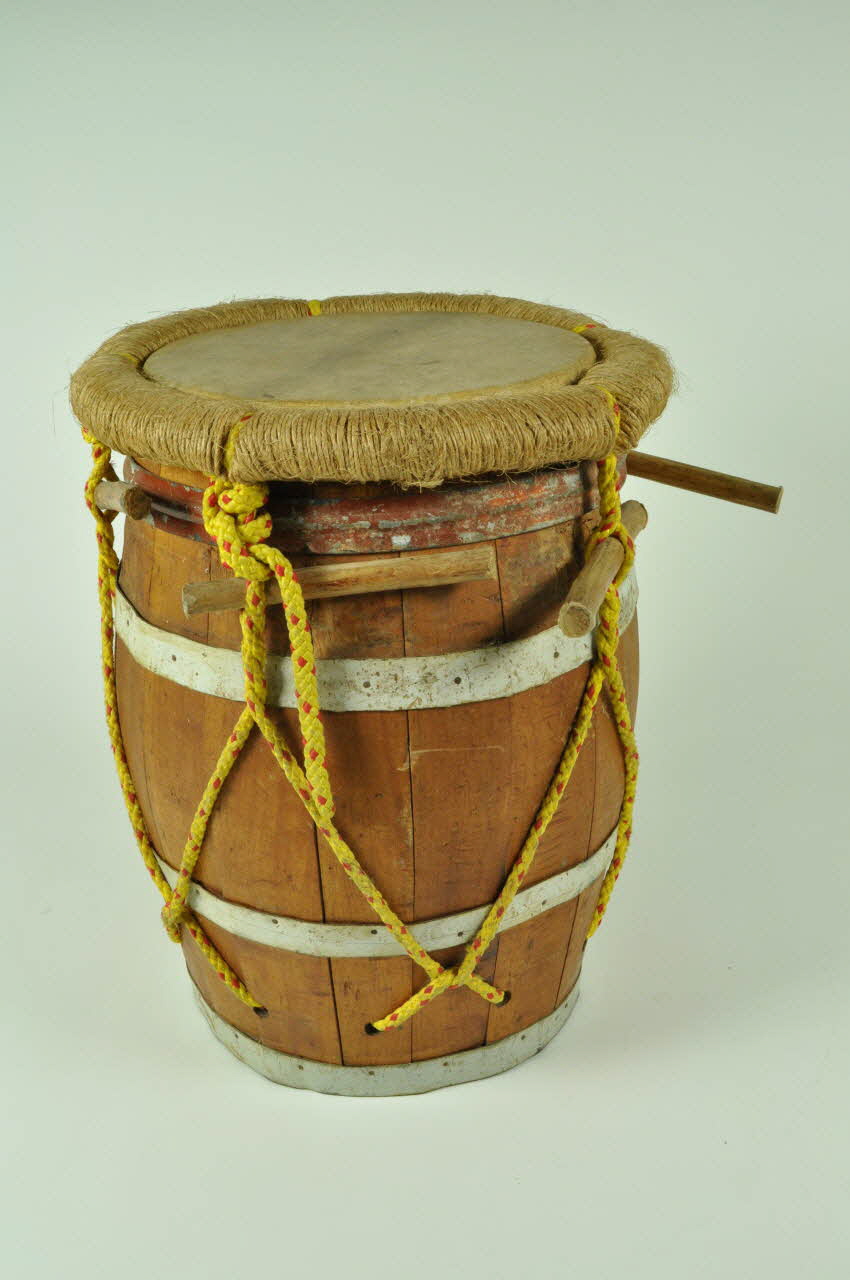 Marius Timbalier tambour maké Guadeloupe, France 1990 1998.40.3 Photo Mucem