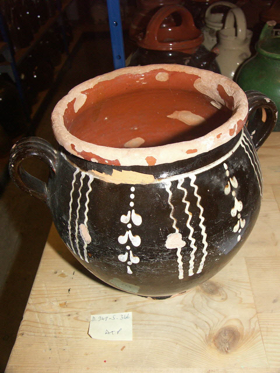 pot à crème 1948.36.346 Photo Mucem