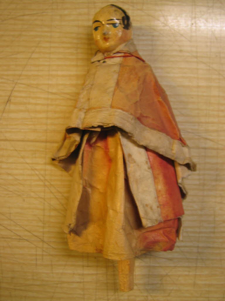 personnage de crèche bisontine 1953.45.62 Photo Mucem