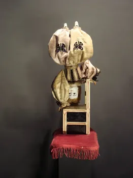Roullet Decamps automate mécanique à musique Clown équilibriste à la chaise Ile-de-France, France 1898-1902 1985.25.132 Photo Mucem / cliché : Souillac, musée de l'automate