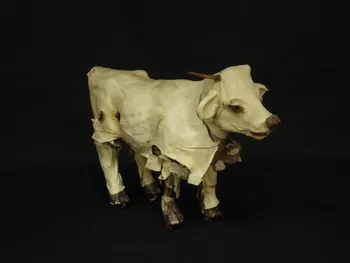 Roullet Decamps automate mécanique Vache Ile-de-France, France 1920 1985.25.22 Photo Mucem / cliché : Souillac, musée de l'automate