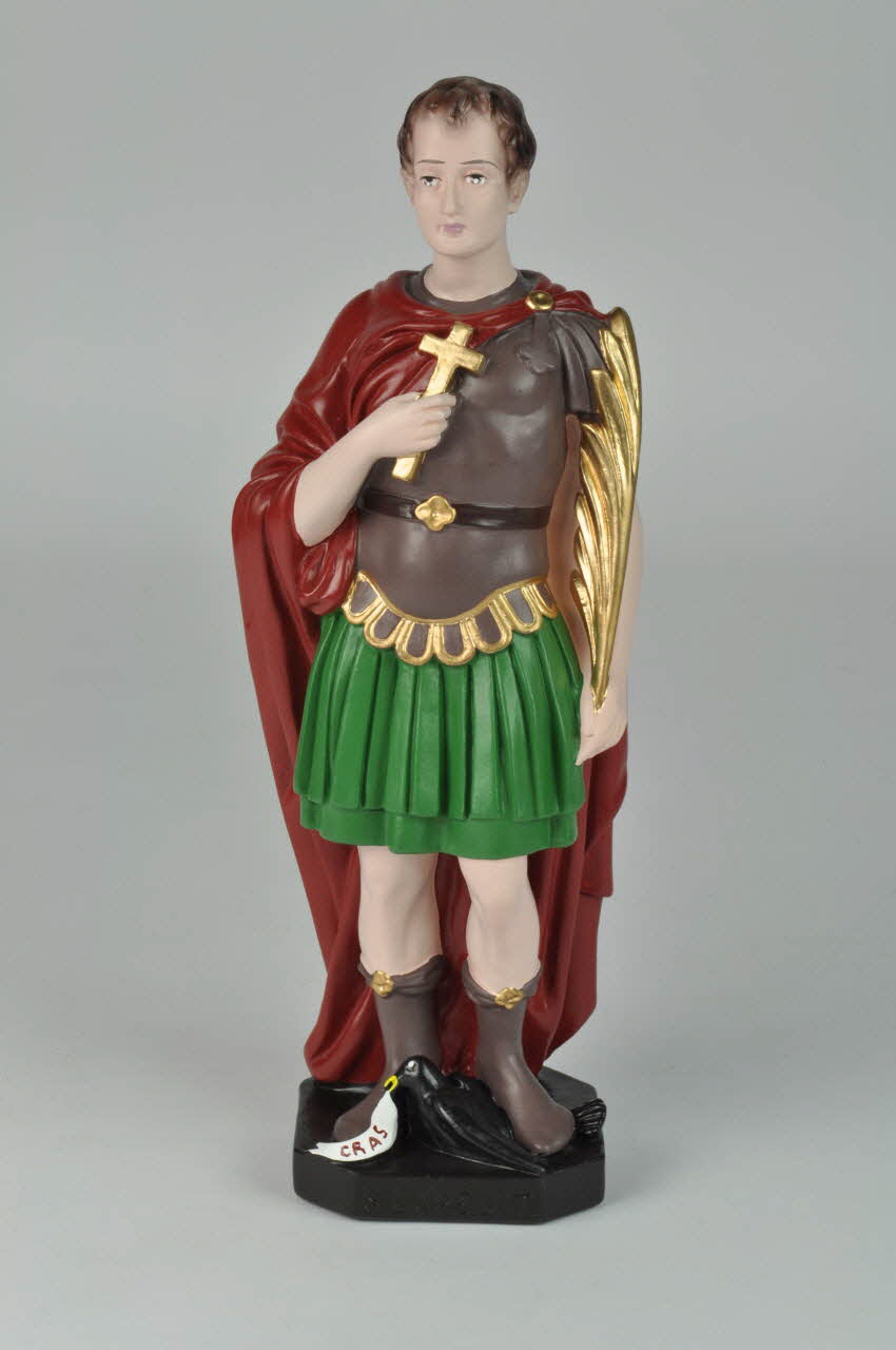 Pieraccini-Pélicier ; Etablissements Roger Bacci statuette Saint Expedit Centre, France 1998 1998.44.2 Photo Mucem