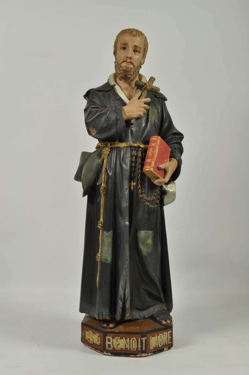 Moynet-Nicot; statue Saint Benoit Labre Champagne-Ardenne, France 1850-1961 1998.46.2 Photo Mucem