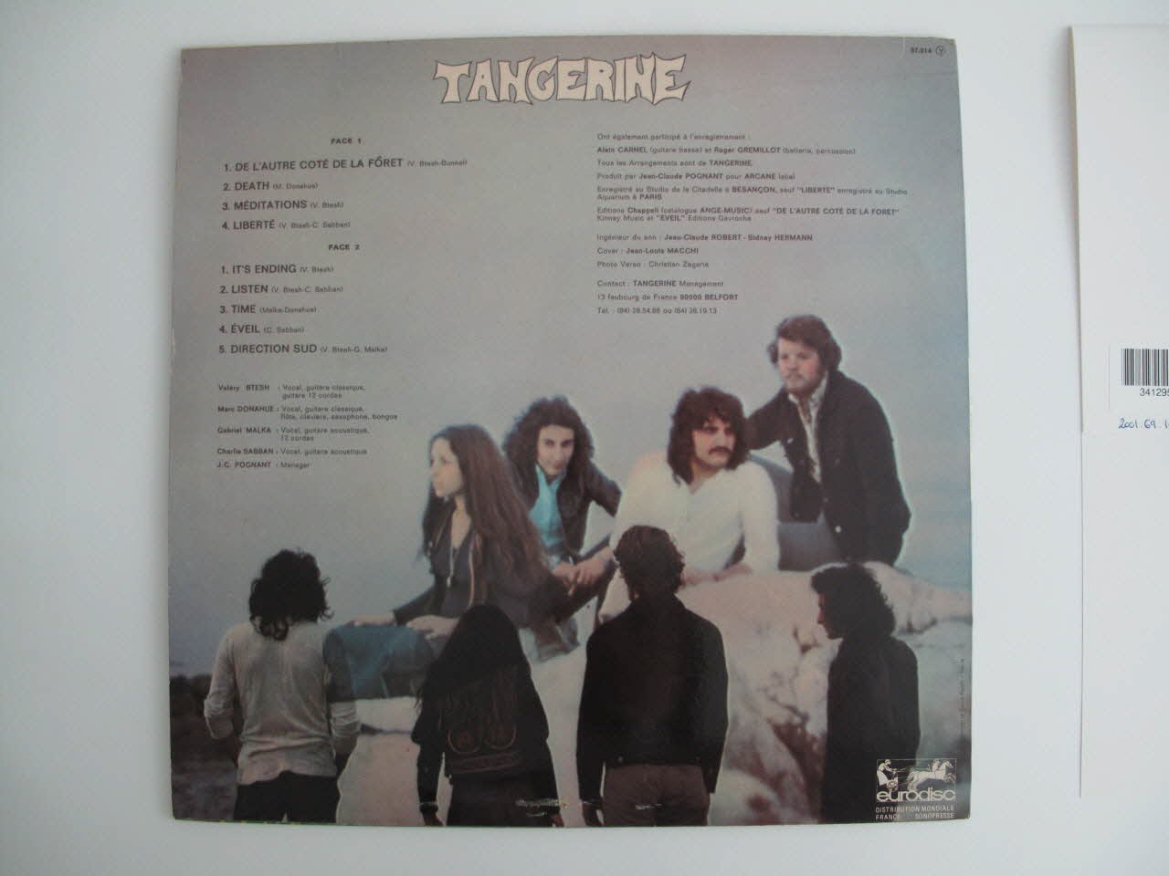 disque 33 tours Méditations 2001.69.16.128.1-2 Photo Mucem