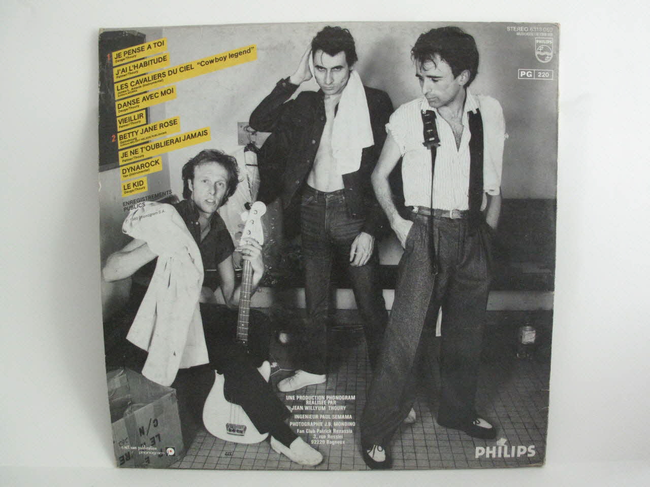 Bijou ; Philips disque 33 tours En public / Bijou 1980 2001.69.16.90.1-2  Photo Mucem