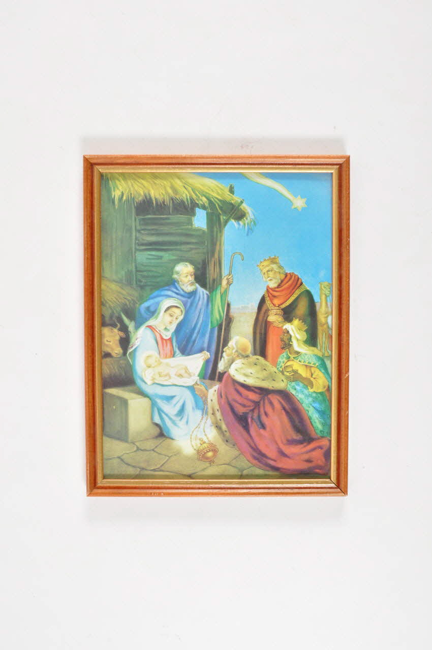 chromolithographie autel de saint Expedit 1998.72.1.10 Photo Mucem