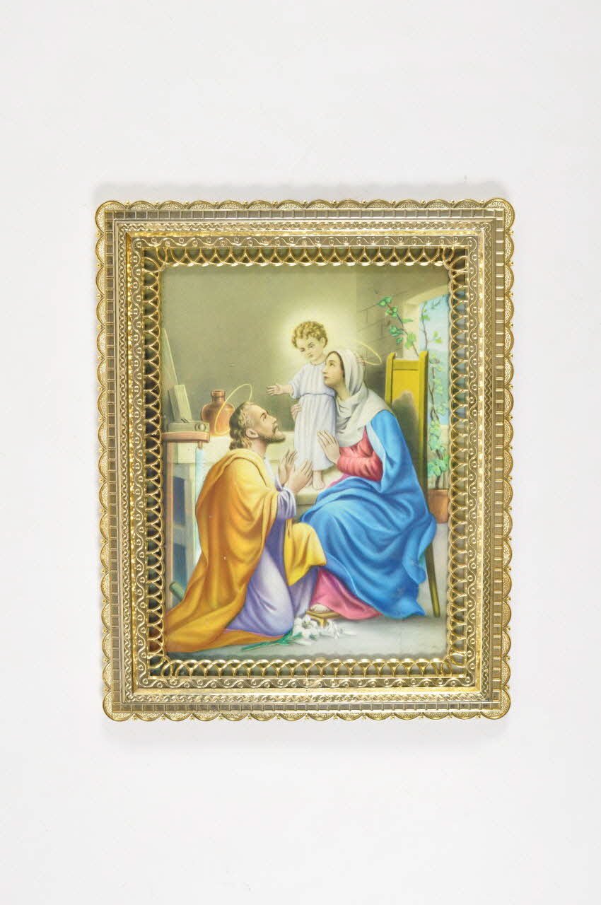 chromolithographie autel de saint Expedit 1998.72.1.11 Photo Mucem