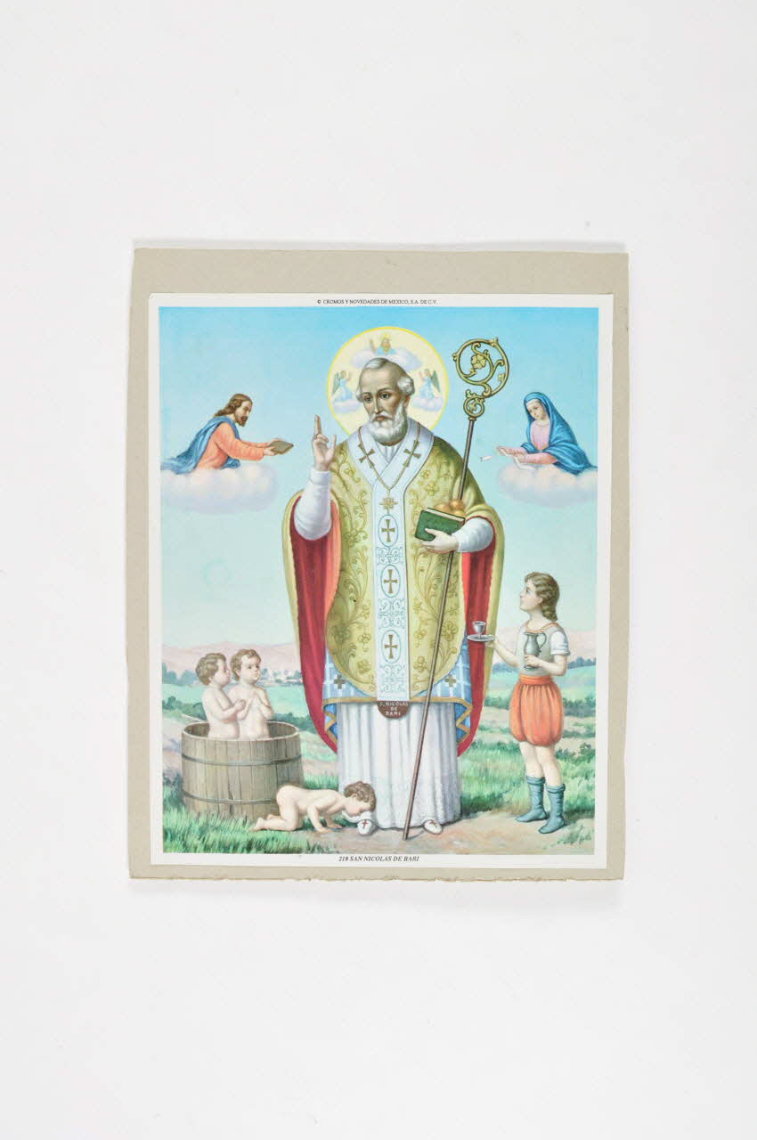 chromolithographie San Nicolas de Bari 1998.72.1.2 Photo Mucem