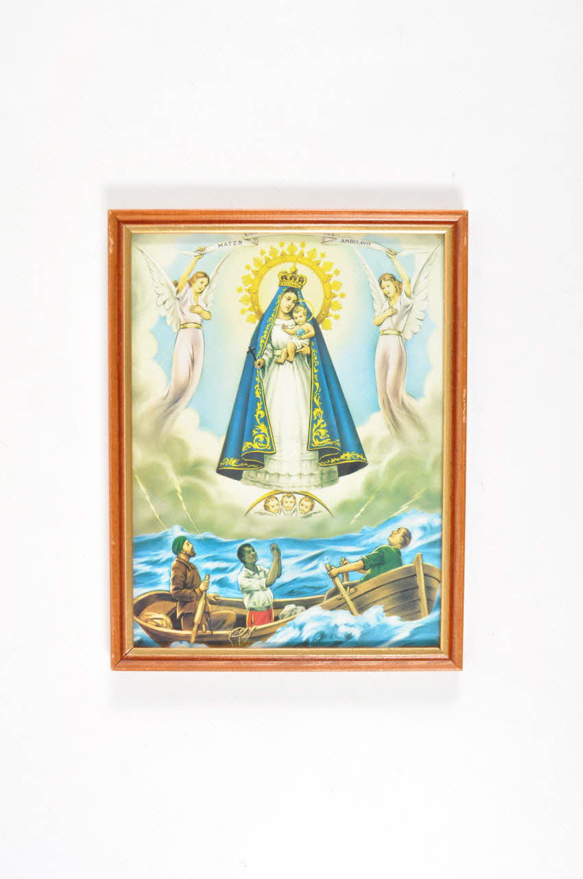 chromolithographie Mater caritatis in fluctibus maris ambulavit 1998.72.1.5 Photo Mucem