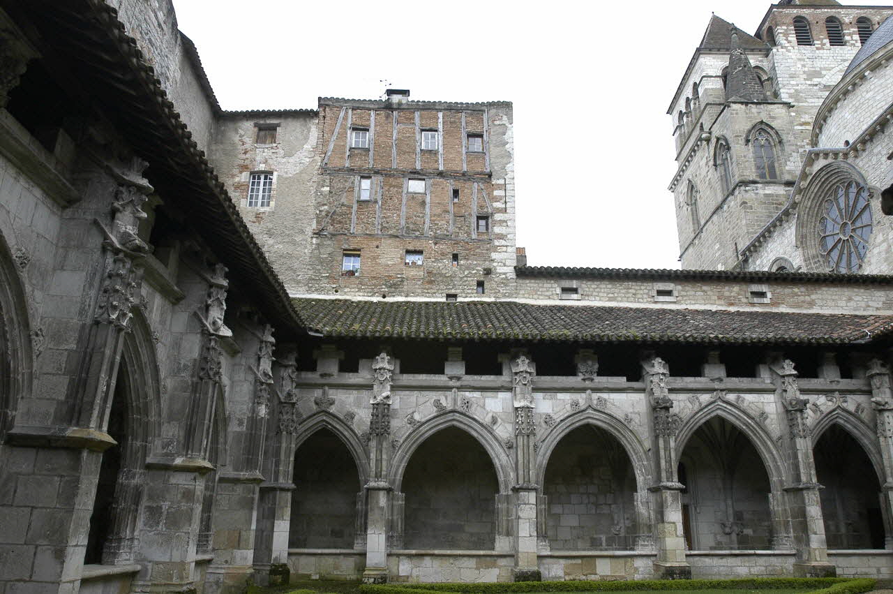Christophe Fouin photographie Cloître de la cathédrale Saint-Etienne Midi-Pyrénées, France 2008/5/6 PHP.2008.1.131 Photo