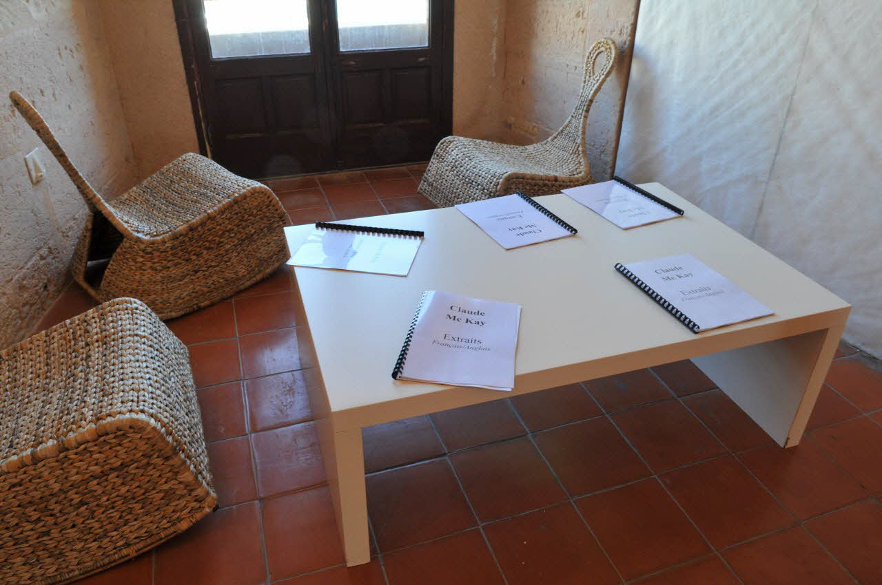 Christophe Fouin photographie MuCEM. Exposition. Claude McKay, un écrivain sans frontière. Un Américain à Marseille (6 décembre 2008 - 1 mars 2009) Provence-Alpes-Côte d'Azur, France 2008/12/18 PHP.2008.10.49 Photo