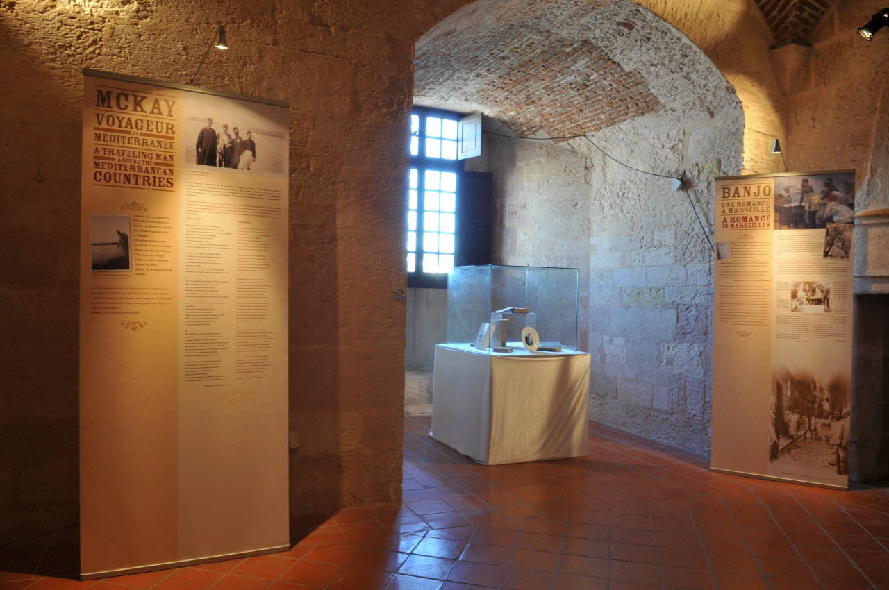 Christophe Fouin photographie MuCEM. Exposition. Claude McKay, un écrivain sans frontière. Un Américain à Marseille (6 décembre 2008 - 1 mars 2009) Provence-Alpes-Côte d'Azur, France 2008/12/18 PHP.2008.10.52 Photo