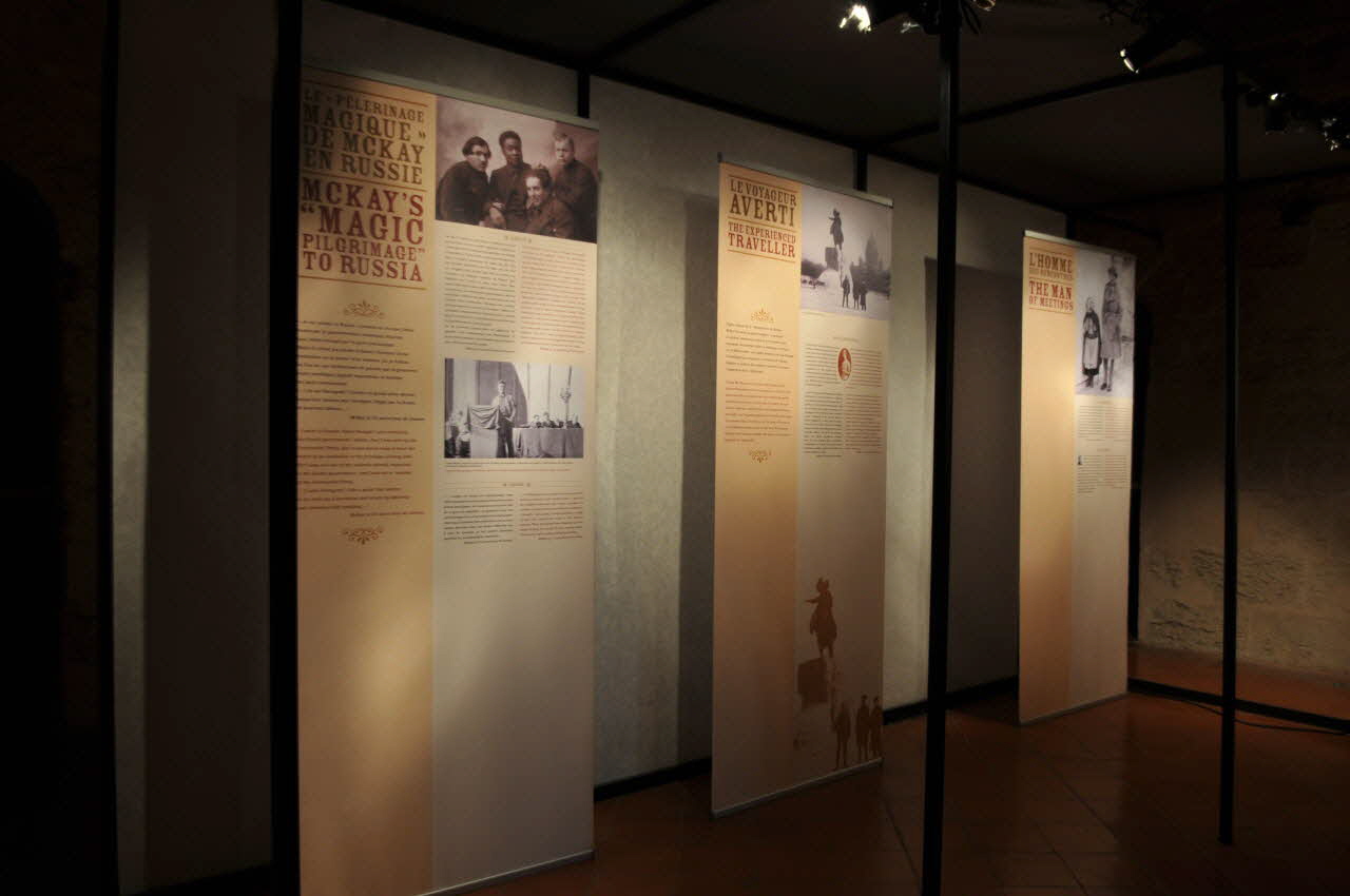 Christophe Fouin photographie MuCEM. Exposition. Claude McKay, un écrivain sans frontière. Un Américain à Marseille (6 décembre 2008 - 1 mars 2009) Provence-Alpes-Côte d'Azur, France 2008/12/18 PHP.2008.10.65 Photo