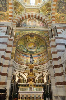Christophe Fouin photographie Intérieur de la basilique Notre-Dame-de-la-Garde Provence-Alpes-Côte d'Azur, France 2008/10/30 PHP.2008.5.74 Photo