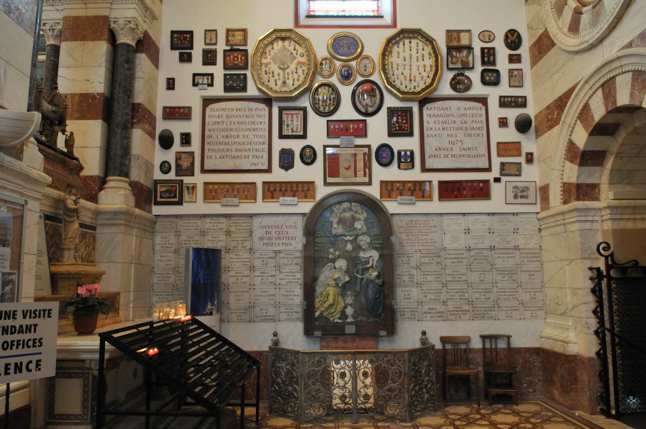 Christophe Fouin photographie Intérieur de la basilique Notre-Dame-de-la-Garde Provence-Alpes-Côte d'Azur, France 2008/10/30 PHP.2008.5.77 Photo