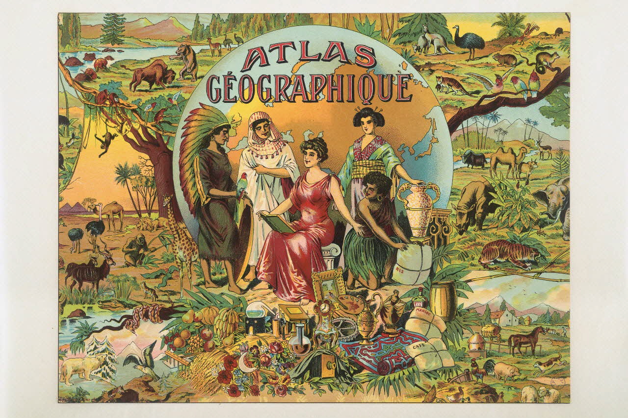 jeu de société ATLAS GEOGRAPHIQUE 1990.39.36 Photo