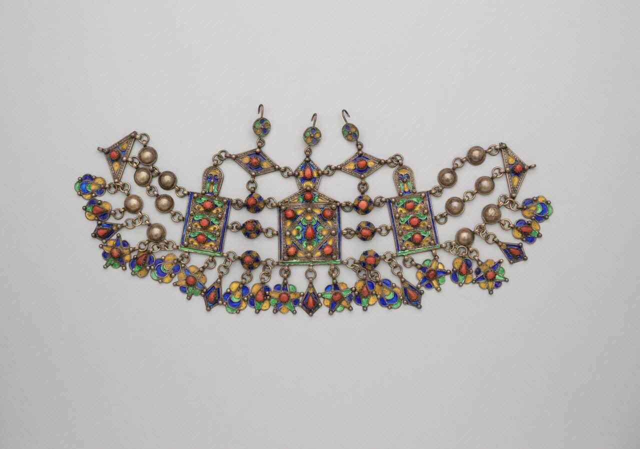 parure de tête taâssabt 2018.66.1 Photo Mucem / Marianne Kuhn