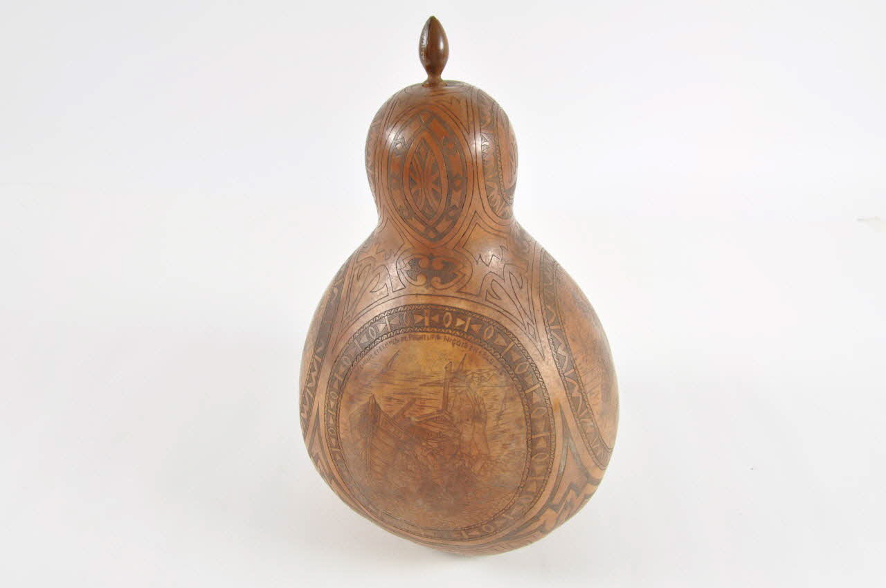 calebasse Cougourdon Provence-Alpes-Côte d'Azur, France 1840 1943.62.44.1-2 Photo Mucem