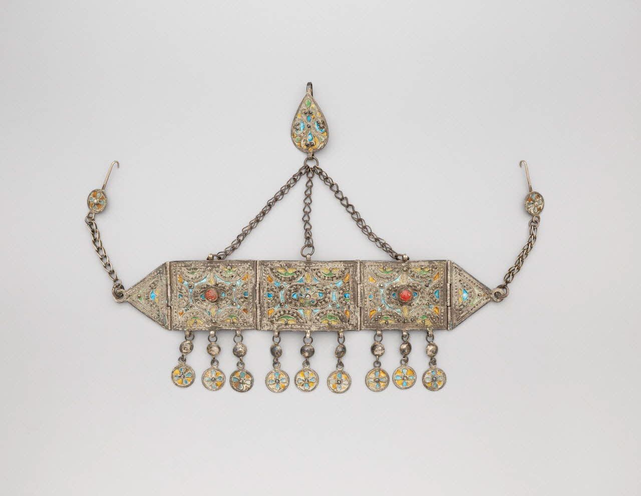 parure de tête Souss-Massa, Maroc 1903 2018.66.6 Photo Mucem / Marianne Kuhn