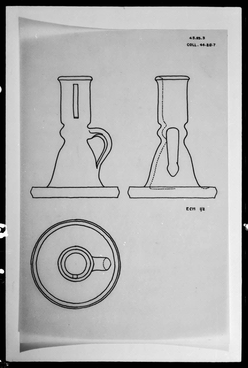 photographie Chandelier en terre cuite Ph.1975.12.472 Photo