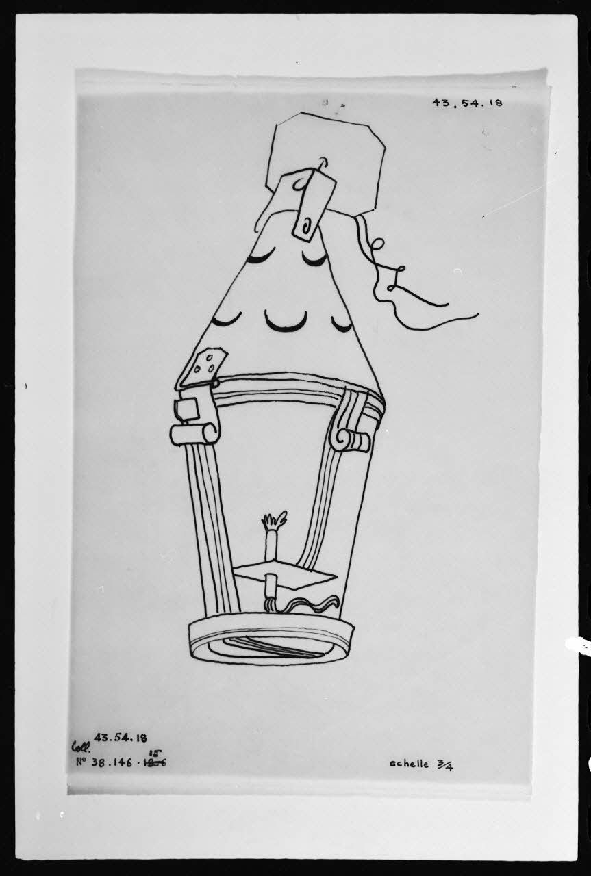 photographie Lanterne en tôle Ph.1975.12.474 Photo