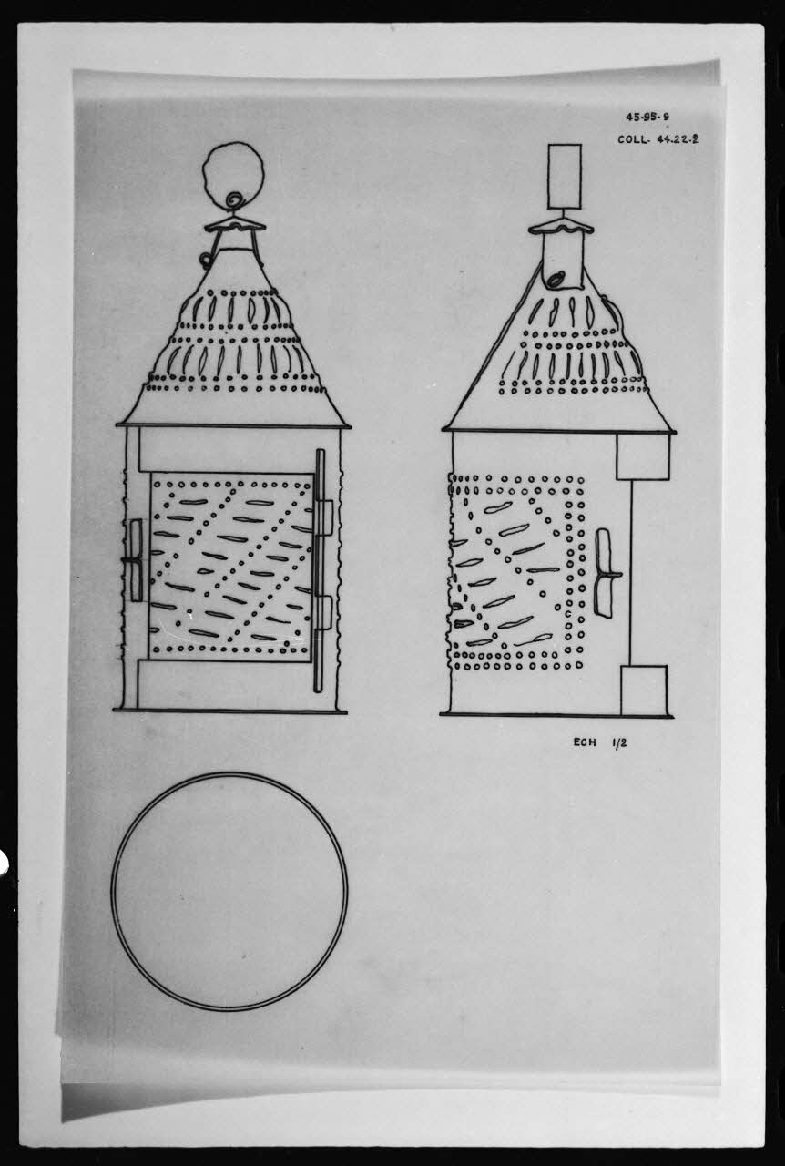 photographie Lanterne en tôle Ph.1975.12.476 Photo