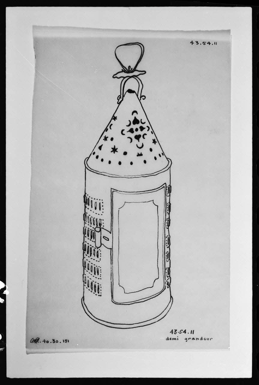 photographie Lanterne en tôle Ph.1975.12.478 Photo