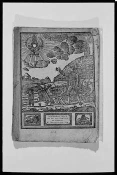 Réunion des musées nationaux - Grand Palais photographie En-tête de "L'anabaptiste ou le cultivateur par expérience", numéro 3, daté de 1814. -inv. 49.1671.2 France 1974/12/1 Ph.1975.4.23  Photo