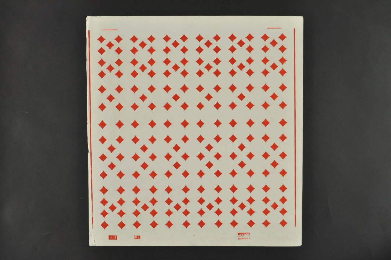 PLANCHE DE CARTES A JOUER planche de carte à jouer 1996.27.232 Photo Mucem