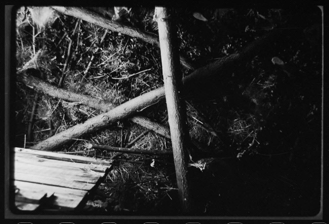 Jean-Marie Bertrand photographie Détail de la grange Provence-Alpes-Côte d'Azur, France 1974/7/1 Ph.1975.87.10 Photo