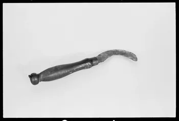 A. Chastanier photographie Serpette Alsace, France 1976/5/1 Ph.1976.1.207 Photo