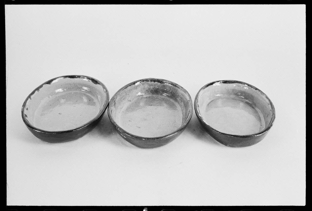 Alain Guey photographie Trois grands plats ovales Alsace, France 1976/6/1 Ph.1976.1.476 Photo