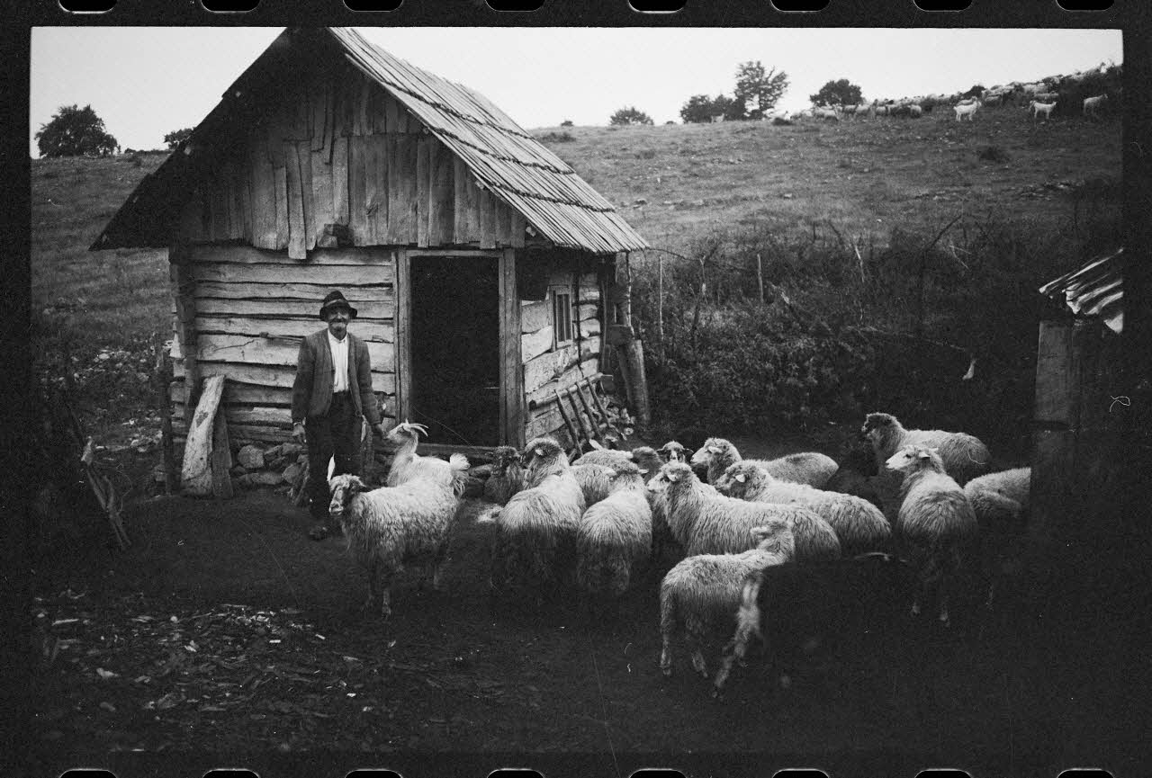 Jean Cuisenier photographie Enquête conduite par Jean Cuisenier en Roumanie (septembre 1975) Olténie, Roumanie 1975/9/1 Ph.1976.148.175 Photo