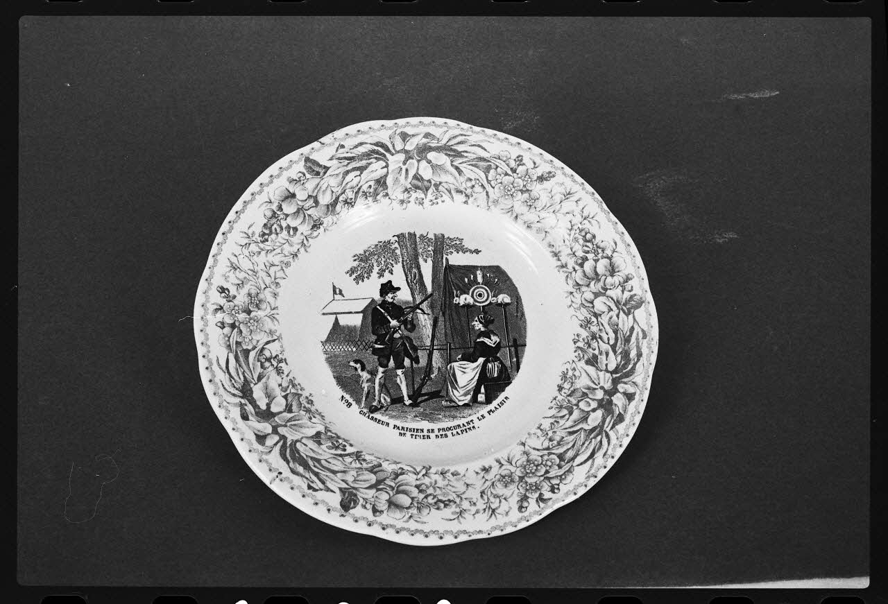Marc Beaudenom photographie Assiette plate Rhône-Alpes, France 1979 Ph.1979.1.423 Photo