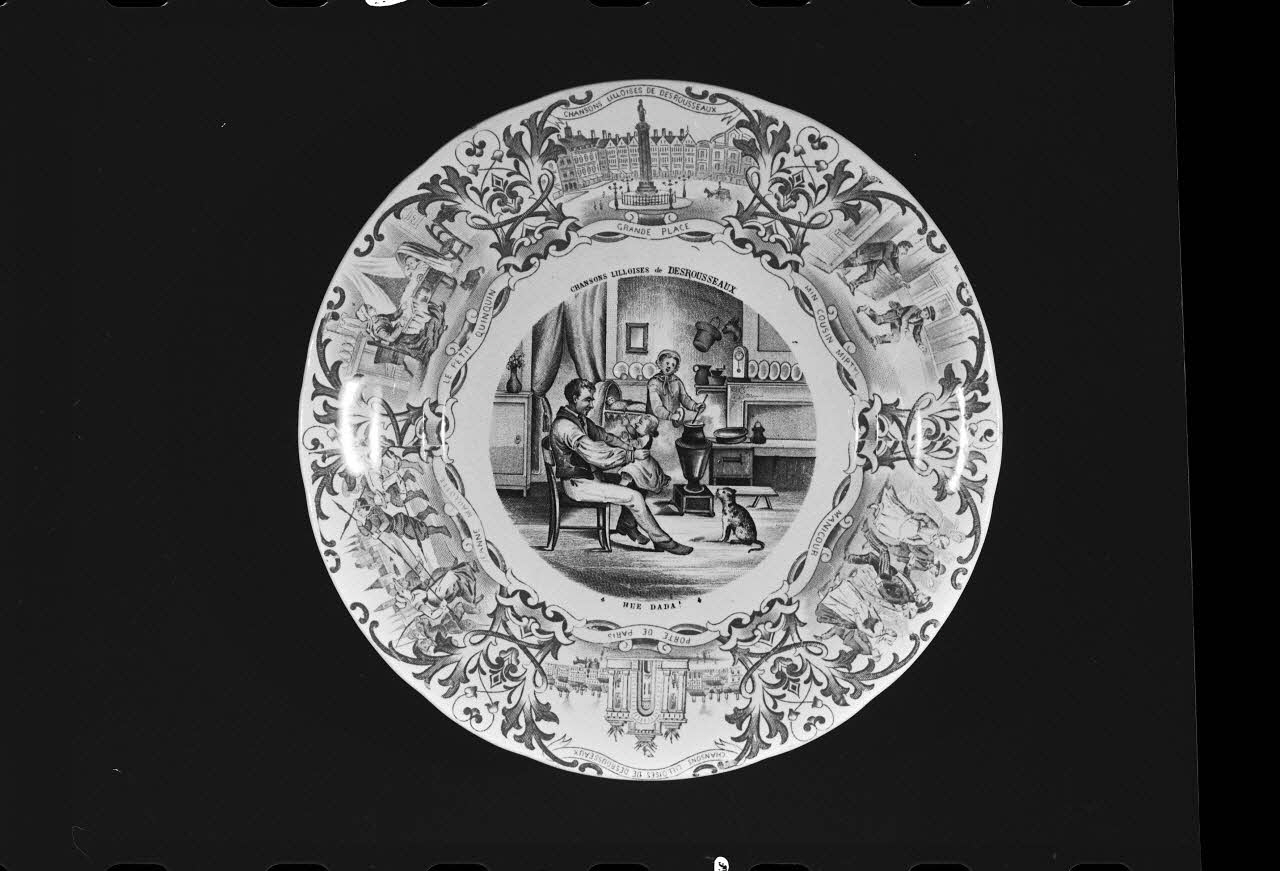 photographie Assiette plate Ph.1979.1.497 Photo