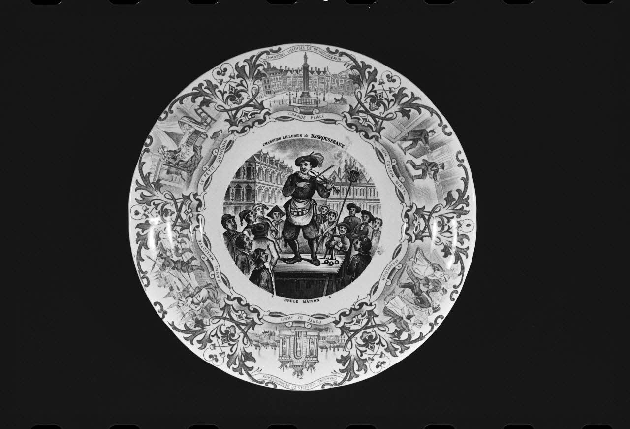 Marc Beaudenom photographie Assiette plate Bretagne, France 1979 Ph.1979.1.499 Photo