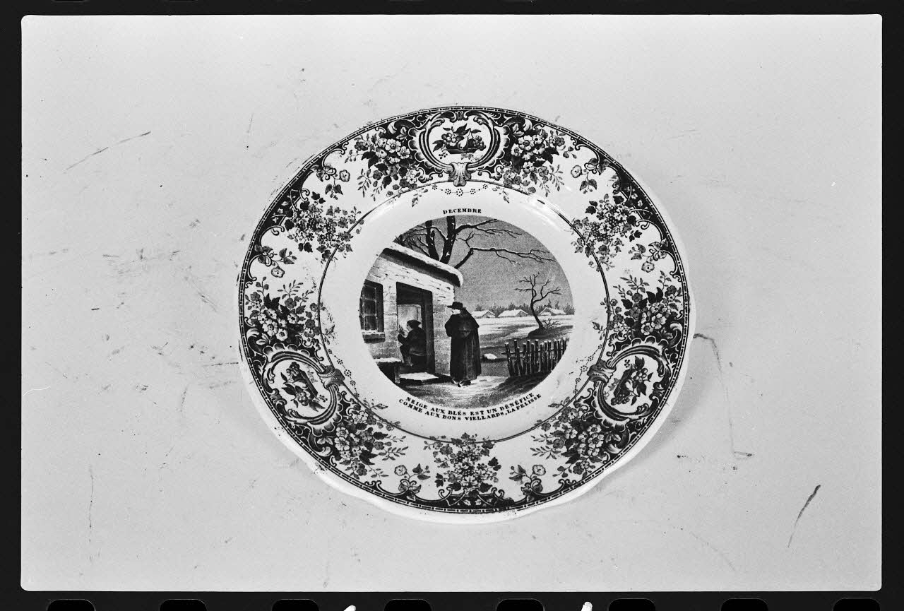 Marc Beaudenom photographie Assiette plate Corse, France 1979 Ph.1979.1.601 Photo