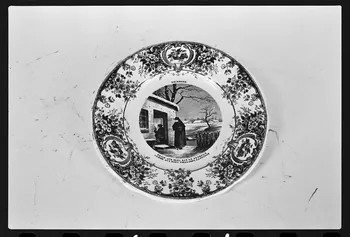 Marc Beaudenom photographie Assiette plate Corse, France 1979 Ph.1979.1.601 Photo