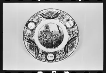 Marc Beaudenom photographie Assiette plate Ile-de-France, France 1979 Ph.1979.1.757 Photo