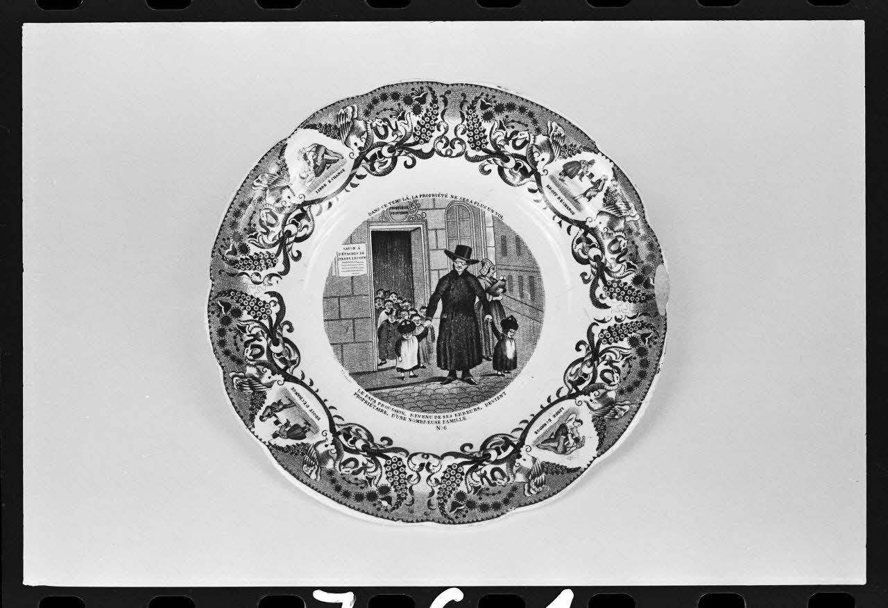 Marc Beaudenom photographie Assiette plate France 1979 Ph.1979.1.761 Photo