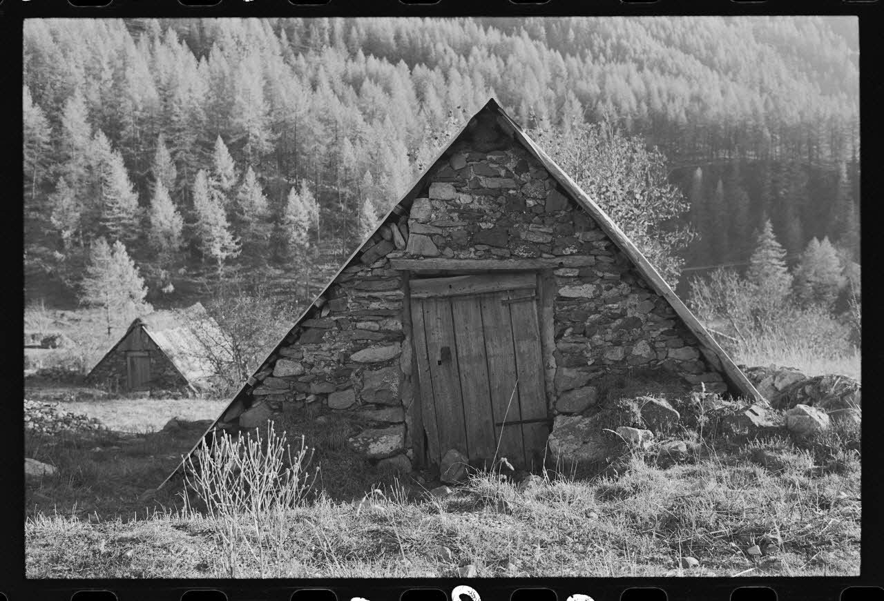 photographie Grange avec un logement temporaire de berger Ph.1979.333.333 Photo