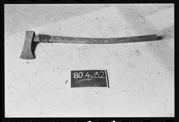photographie Cognée. Outillage agricole Ph.1980.1.529 Photo