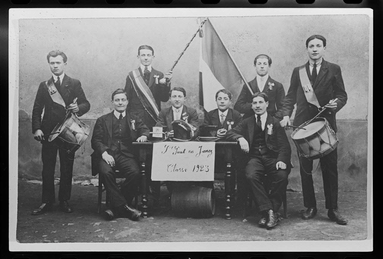 Josselyne Chamarat photographie Conscription Rhône-Alpes, France 1923 Ph.1980.29.1 Photo