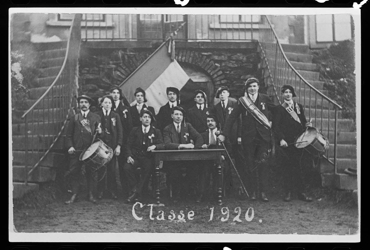 Josselyne Chamarat photographie Conscription Rhône-Alpes, France 1920 Ph.1980.29.3 Photo