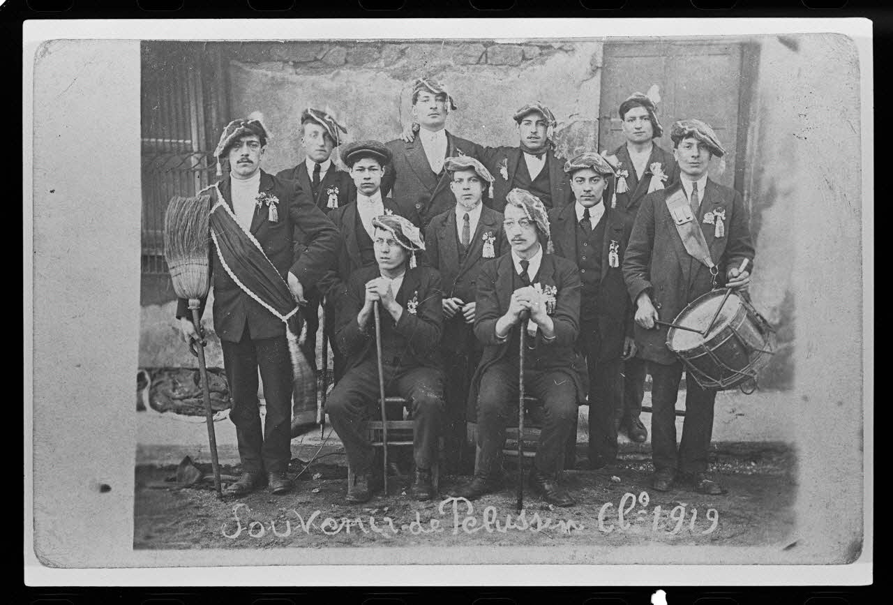 Josselyne Chamarat photographie Conscription Rhône-Alpes, France 1919 Ph.1980.29.4 Photo