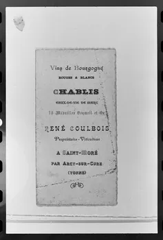 photographie Carte publicitaire de viticulteur (recto et pages intérieures) Ph.1980.6.23  Photo