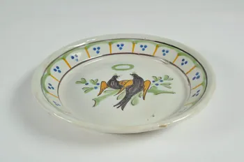 assiette calotte Poitou-Charentes, France 1800-1825 1943.69.21 Photo Mucem