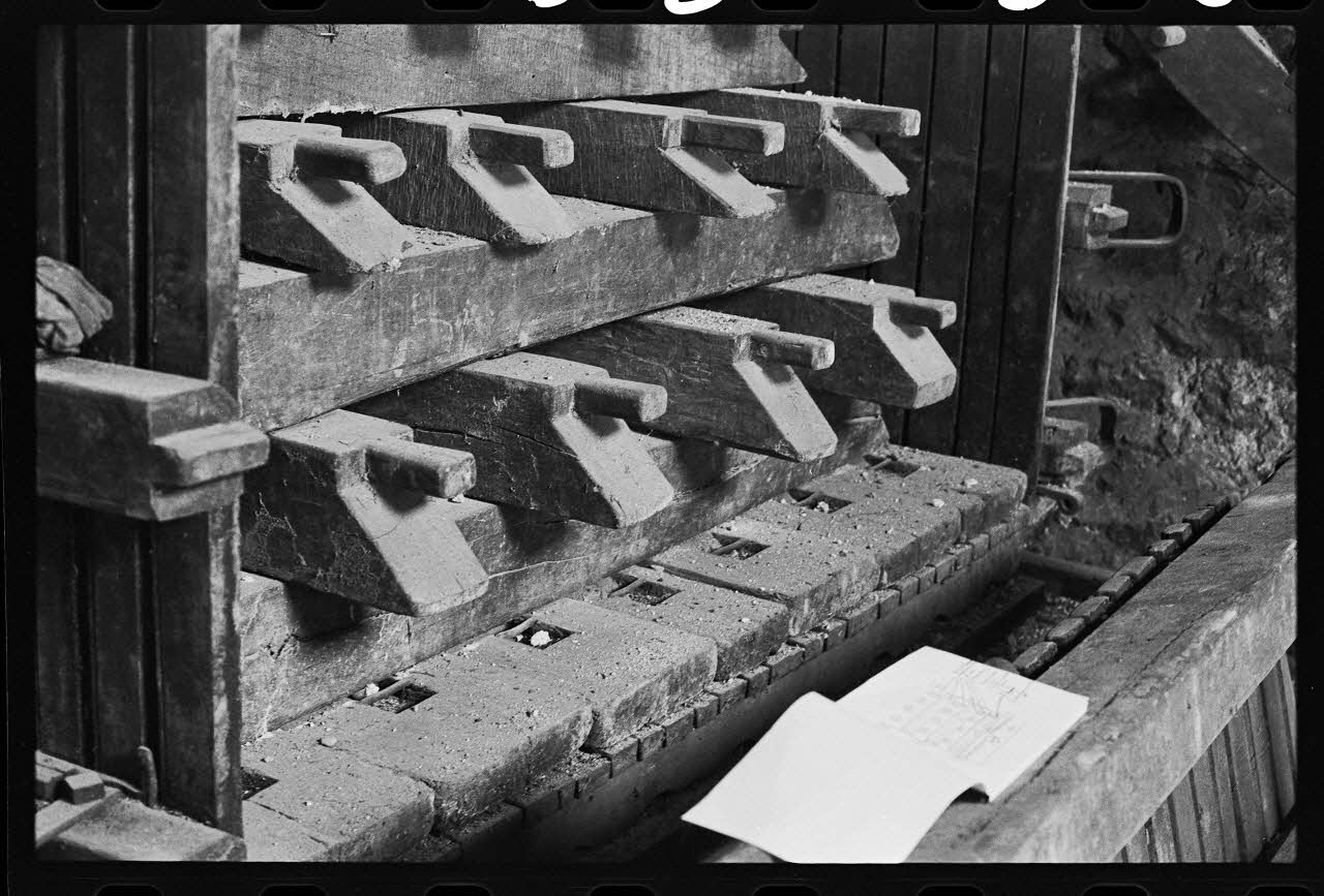 photographie Détail de la disposition du bois de charge Ph.1985.32.6 Photo